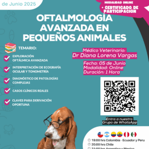 DESCARGAR Masterclass Gratuita: Diagnóstico Avanzado en Oftalmología Veterinaria de Pequeños Animales